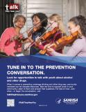 Talk. They Hear You: Tune In to the Prevention Conversation – Flyer