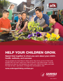 Talk. They Hear You: Help Your Children Grow Print Public Service Announcement  – Flyer