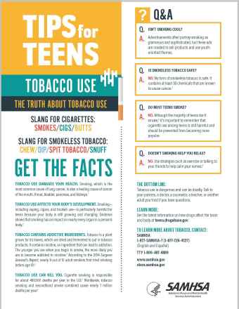 Tips for Teens: The Truth About Tobacco